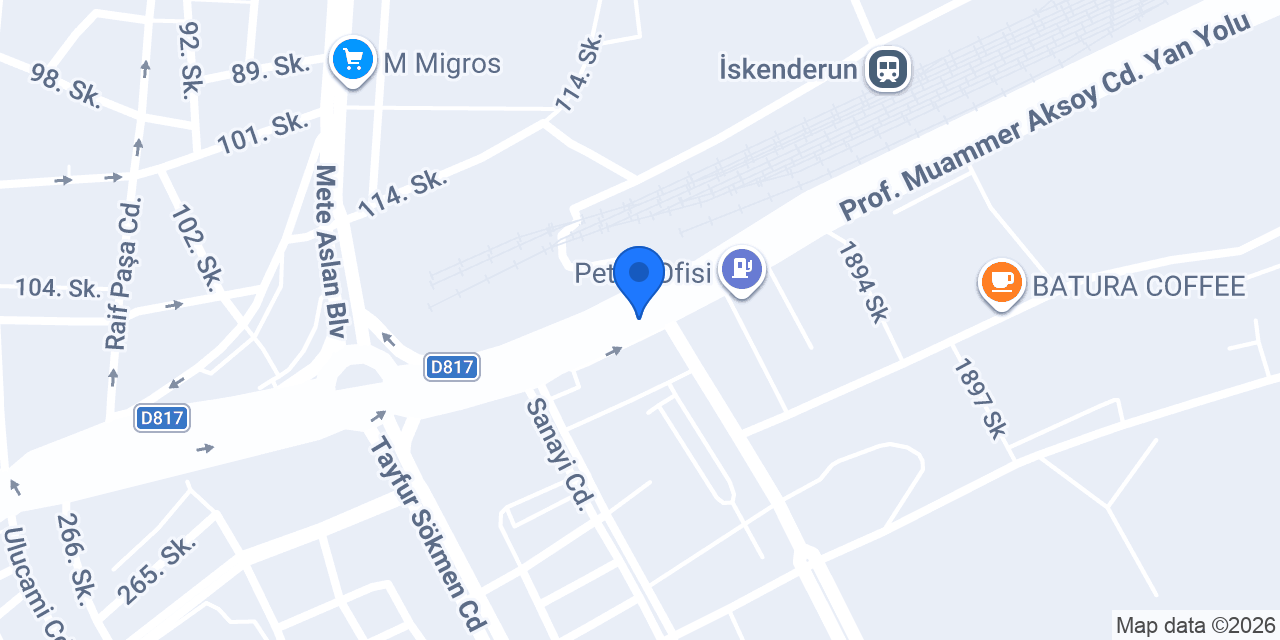 F1 Oto Yıkama konumu
