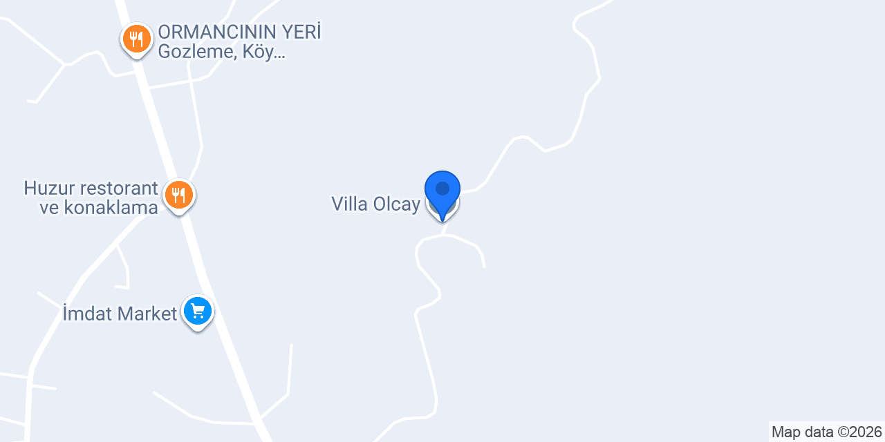 Villa Olcay konumu