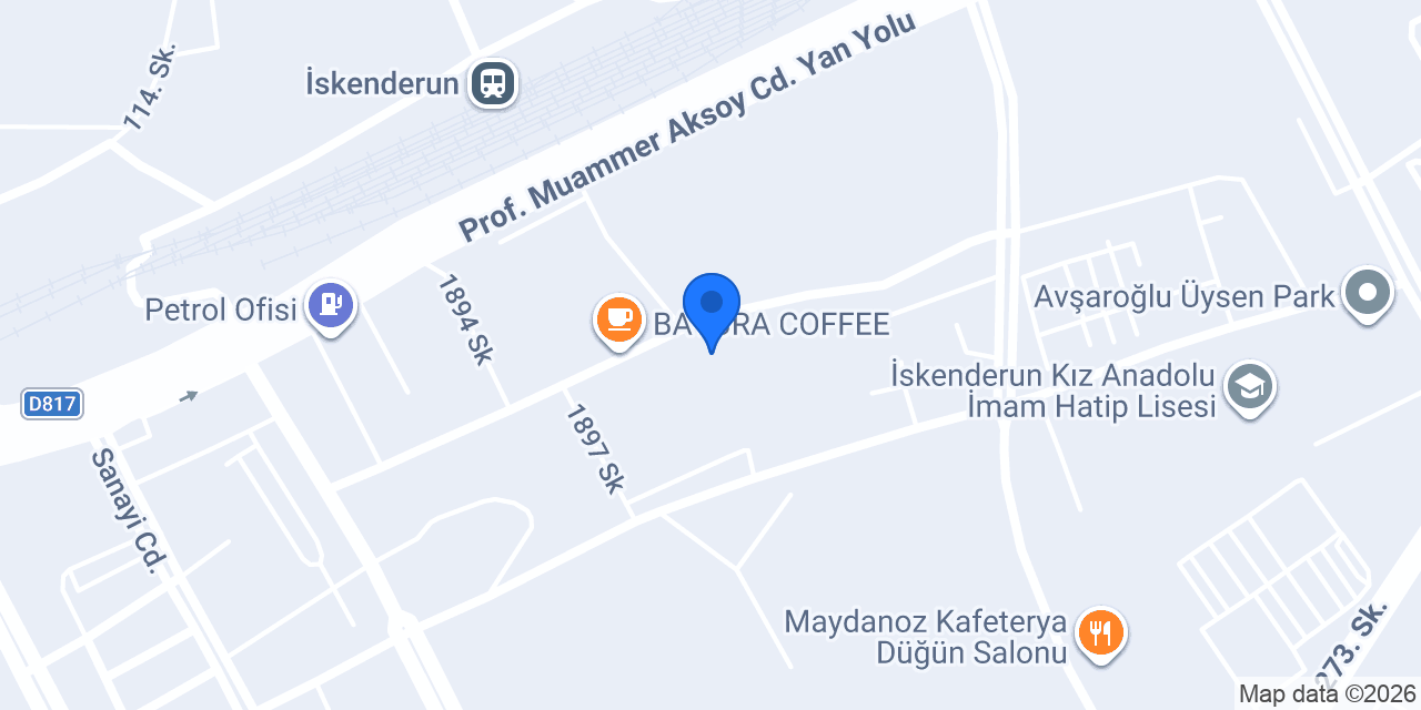 EFORMX Spor Salonu konumu