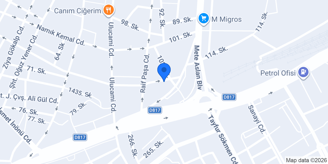 EKM MÜHENDİSLİK ELEKTROMARKET konumu