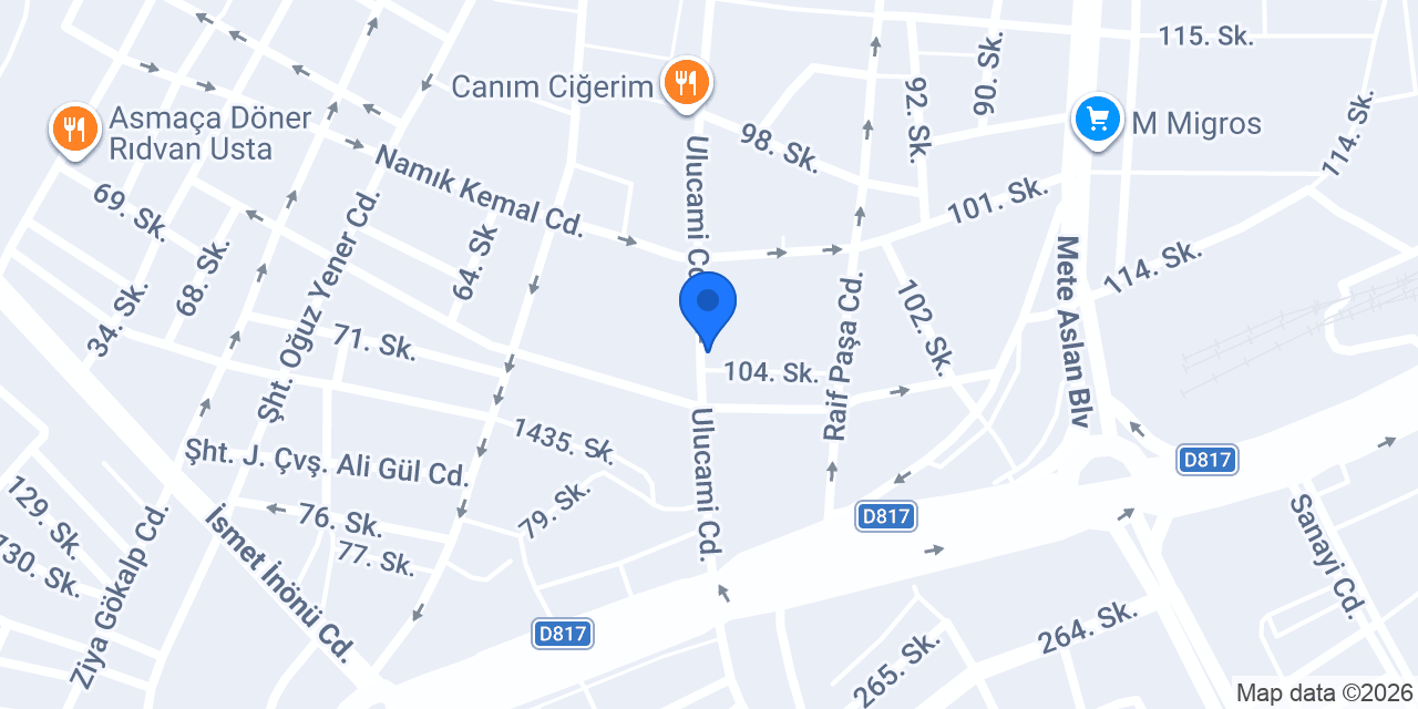 Arslanhan Kuyumculuk konumu