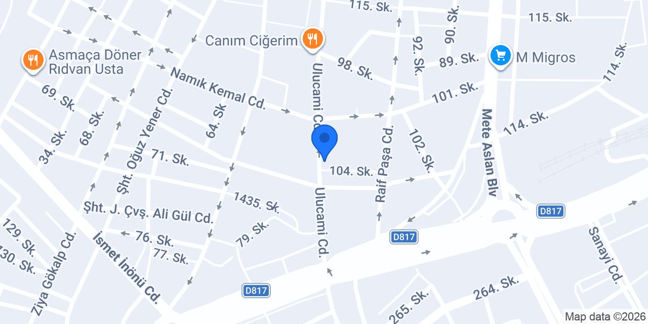 Bayazit Otel konumu
