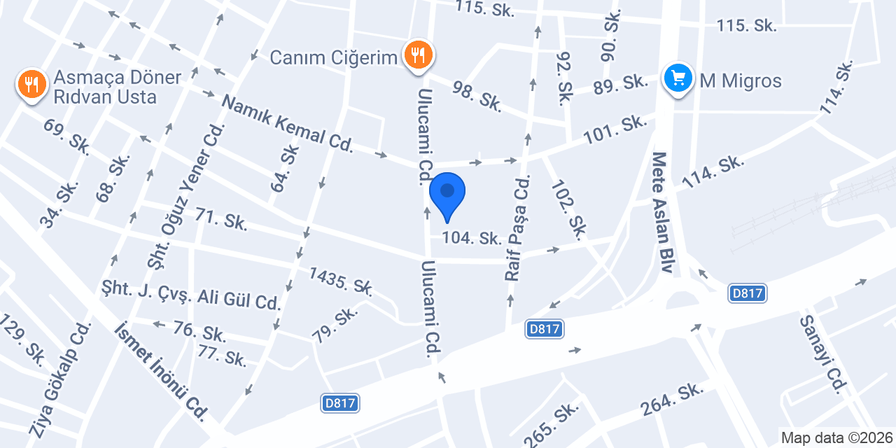 Süha Turizm konumu