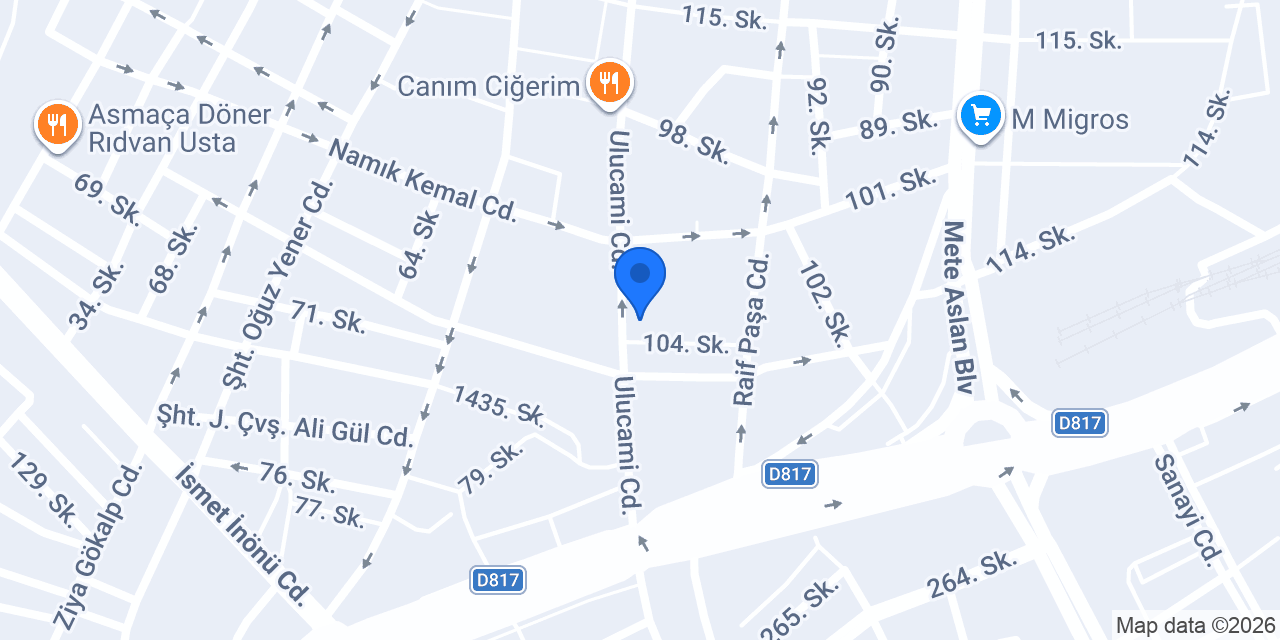 Nowatech Enerji Mühendislik Tic. ve San. Ltd. Şti. konumu