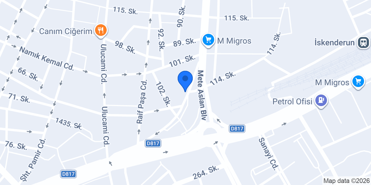 İskenderun Özel Güvenlik konumu