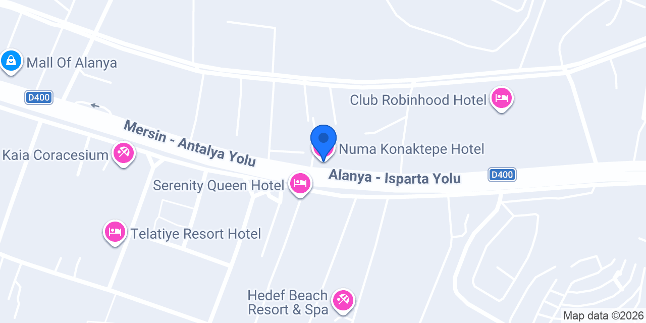 Numa Konaktepe Hotel konumu