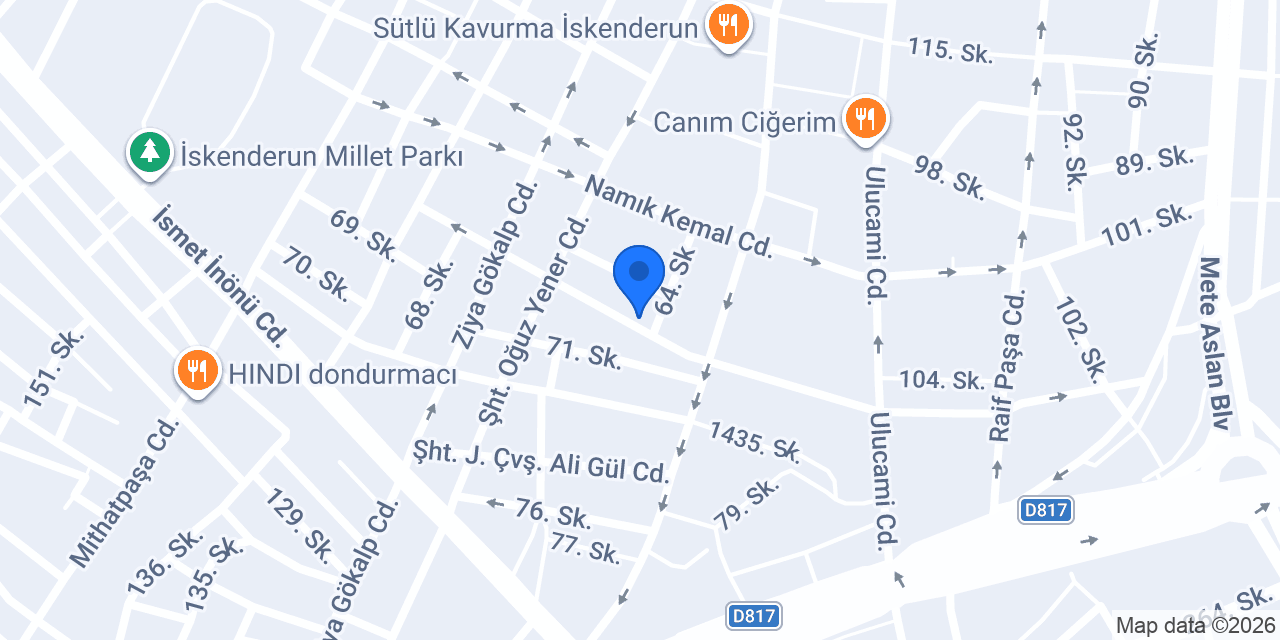 Güvenal Emlak konumu