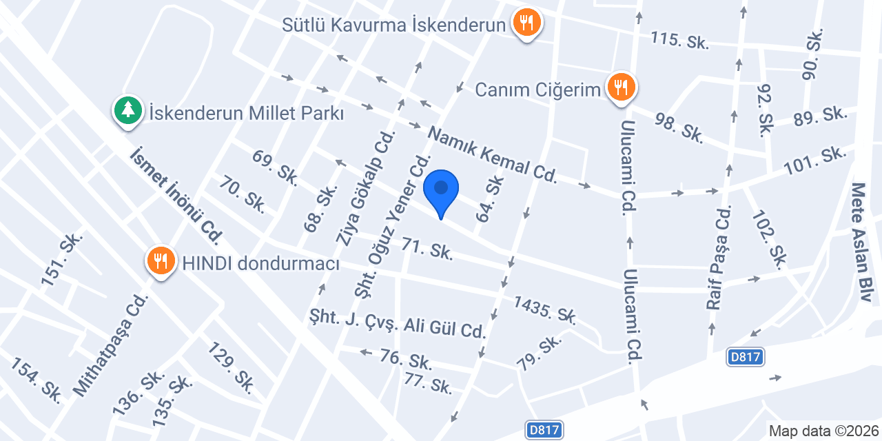 Atakan Müzik İskenderun konumu