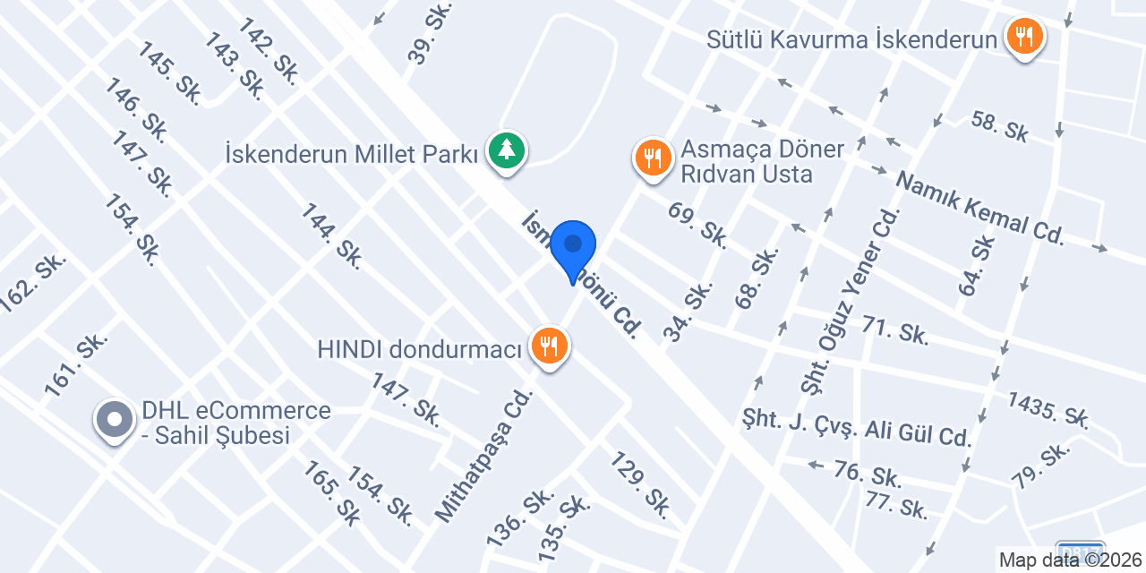 TİMURLAR SİGORTA İSKENDERUN SAHİL ŞUBESİ konumu