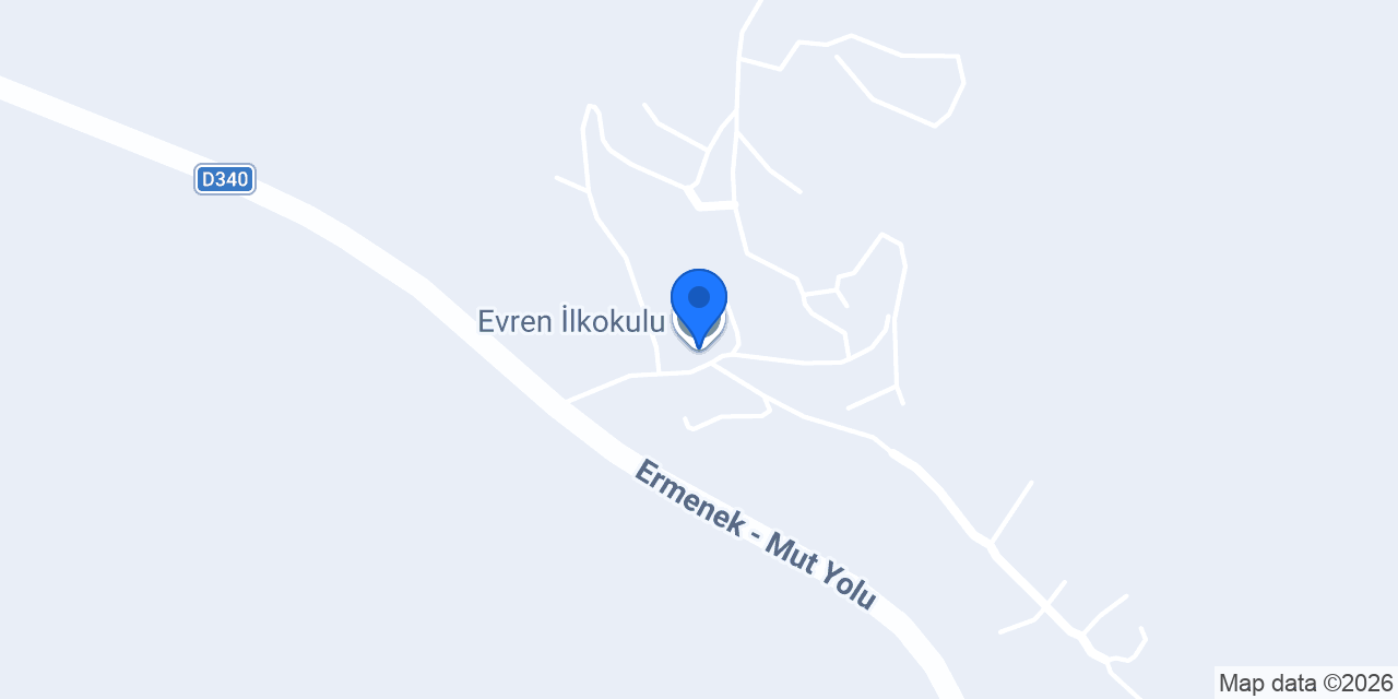 Evren İlkokulu konumu