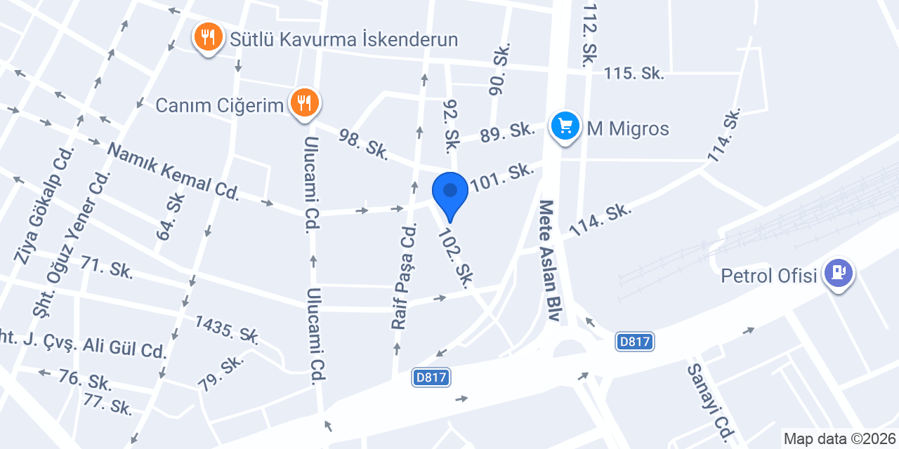 Yerligül Eczanesi konumu