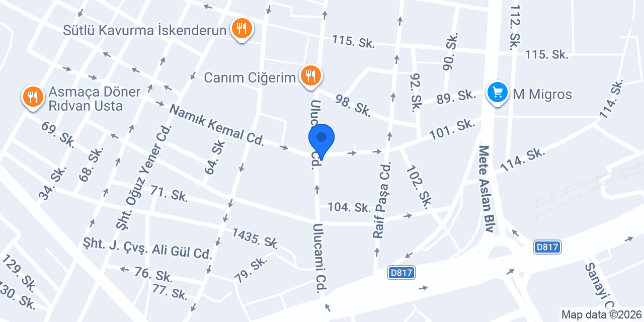 İskenderun Kent Berber Salonu konumu