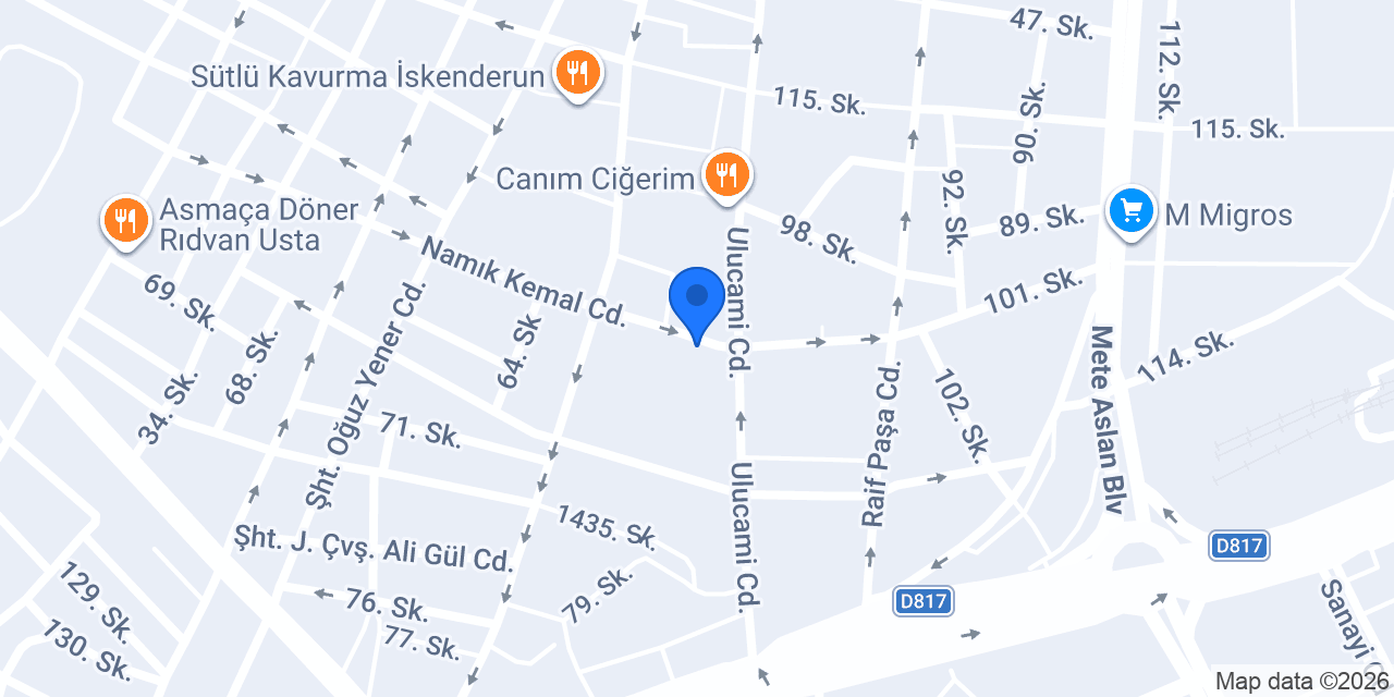 Kent Çiftlik Şarküteri konumu