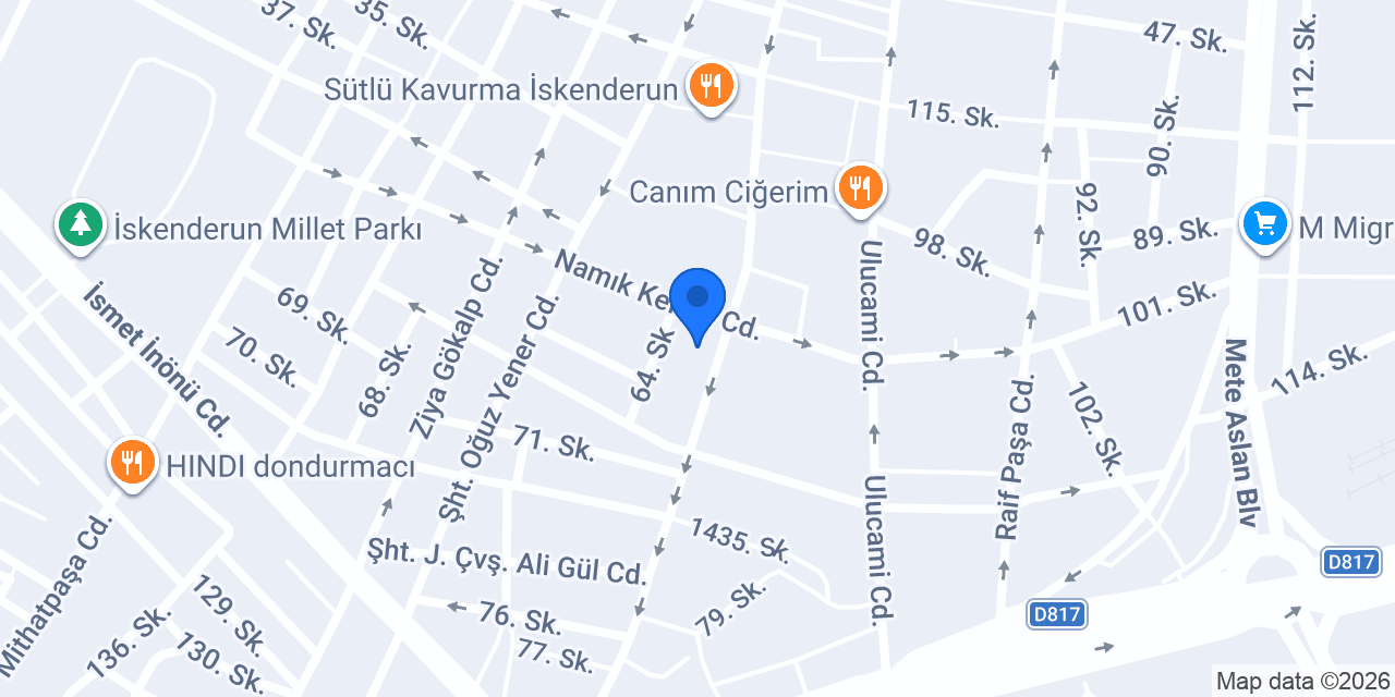 Lodos Saat ve Gözlük konumu