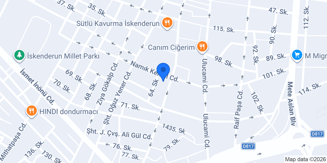 HAZAR KUYUMCULUK konumu