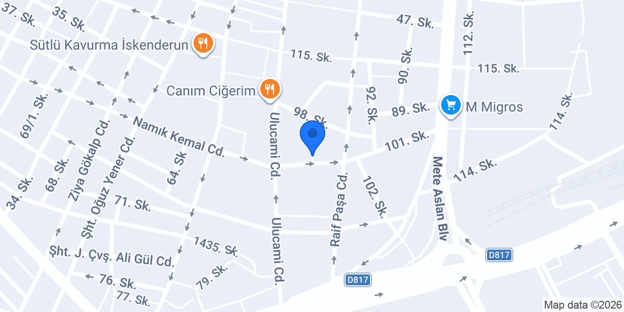 İskenderun Klima Servisi YAĞMUR KLİMA konumu