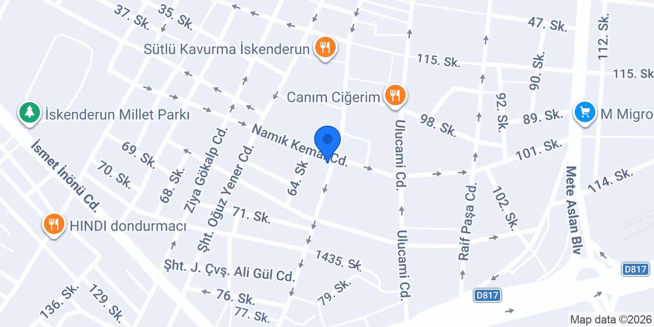 Efor Sürücü Kursu konumu