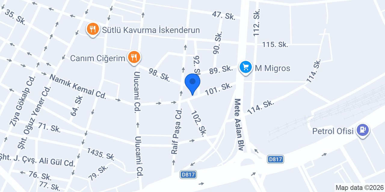 Güzel Öz Motor konumu