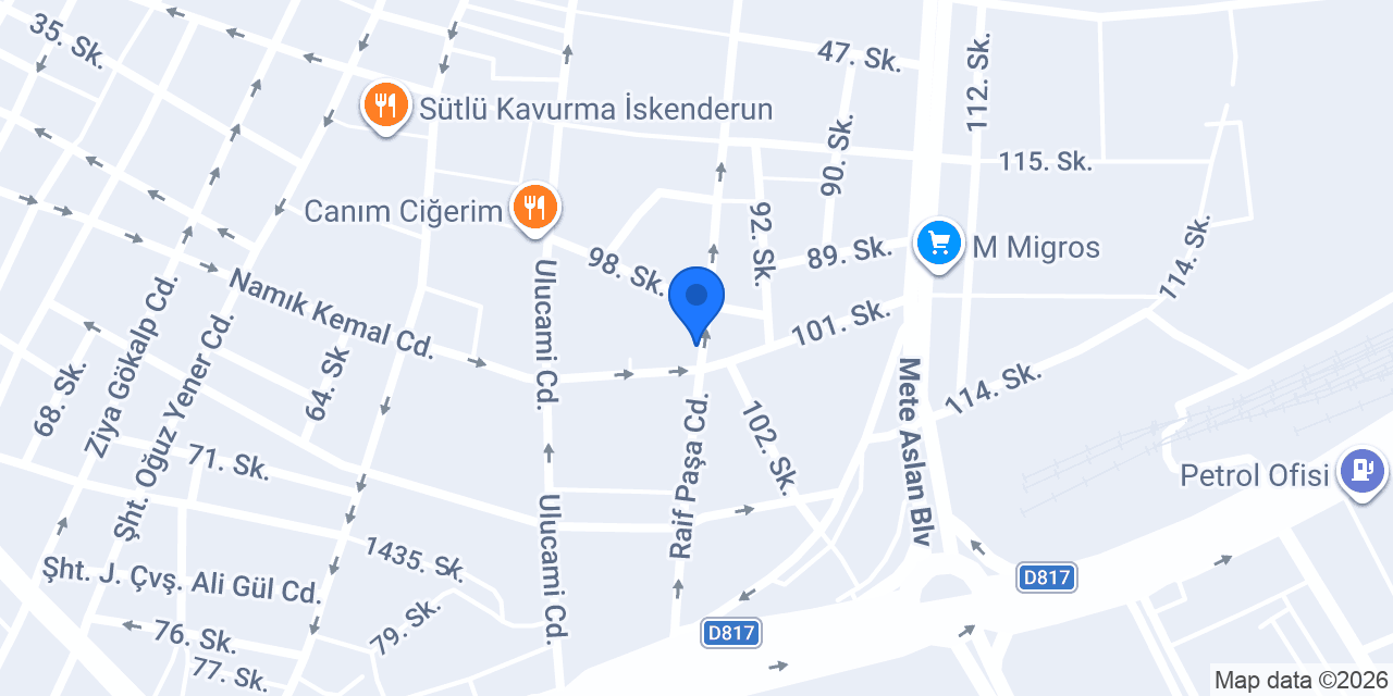 Şan Mağazası konumu