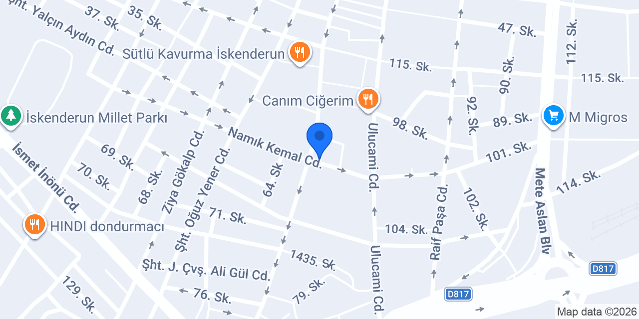 İskenderun Oyuncak Dünyası konumu