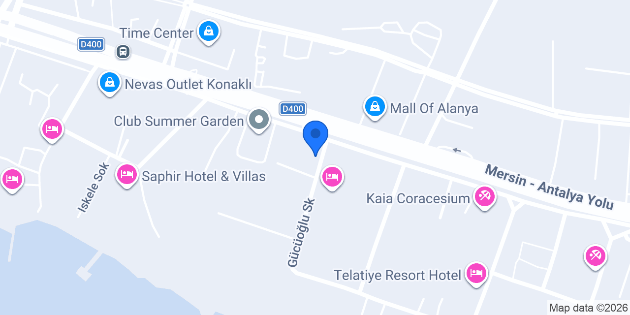 Hanzade İrish Pub konumu