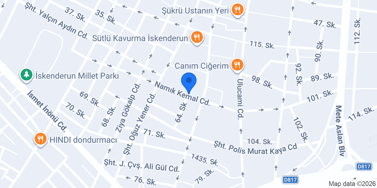 Taşkın Kuru Temizleme konumu