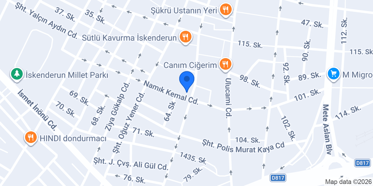 Milenyum Kuyumculuk konumu