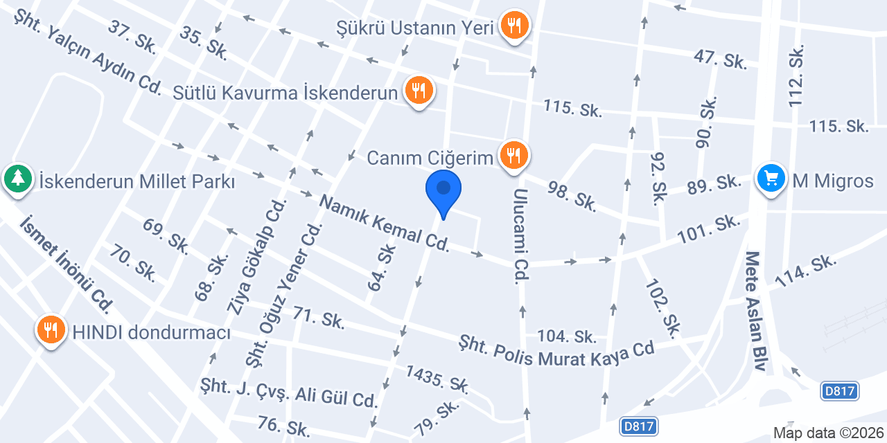 Bilgi Gemi Acenteliği konumu
