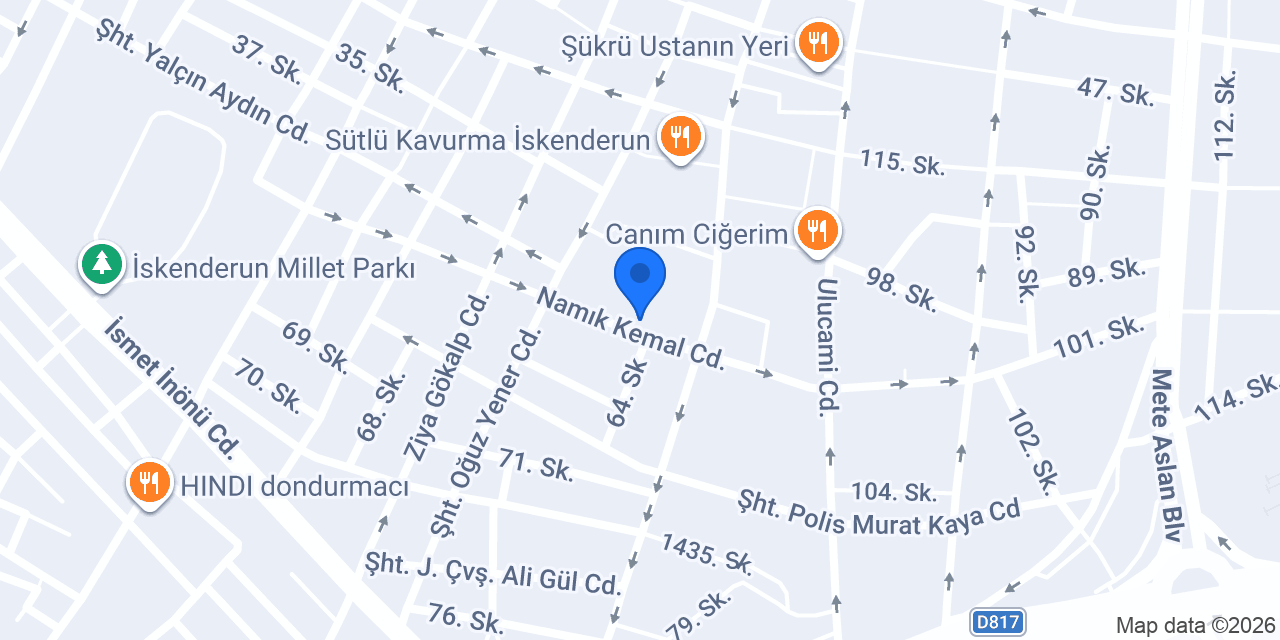 Levent Ustanın Yeri konumu