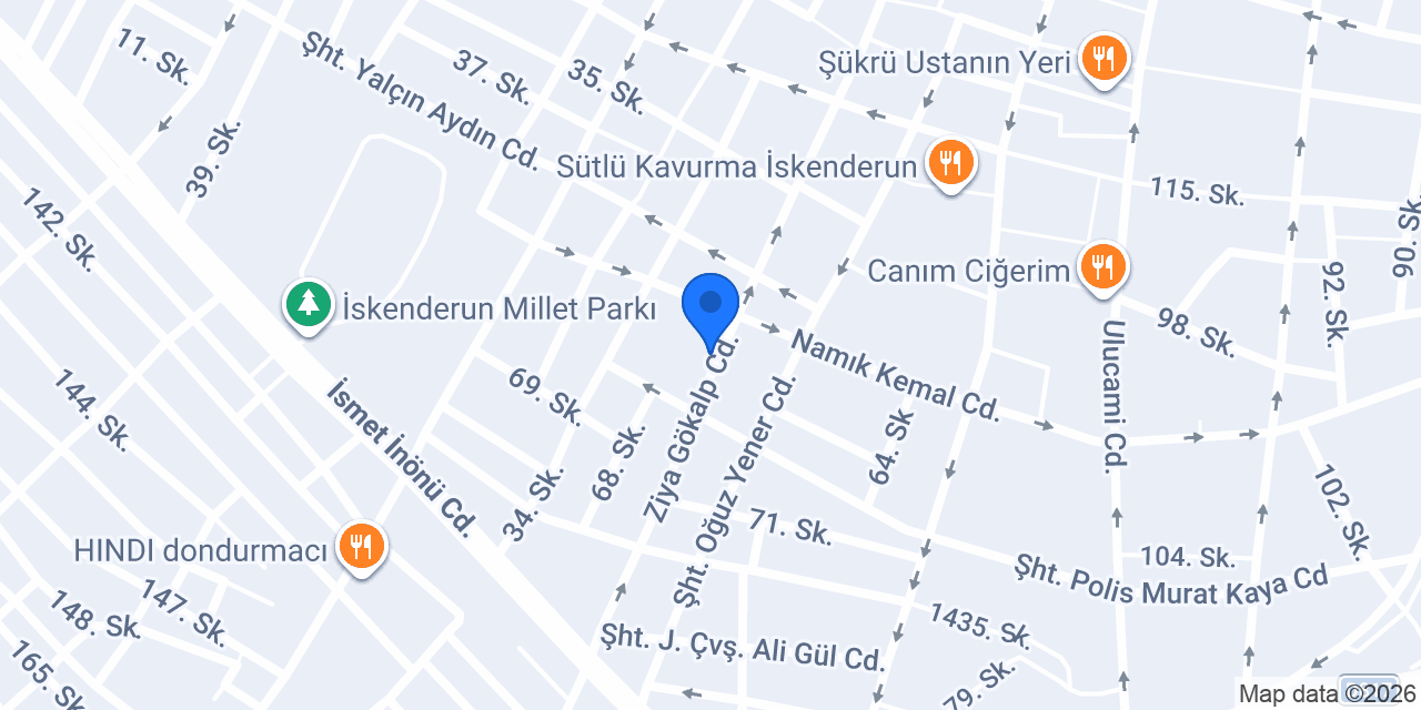 Ömür Çiçekçilik konumu