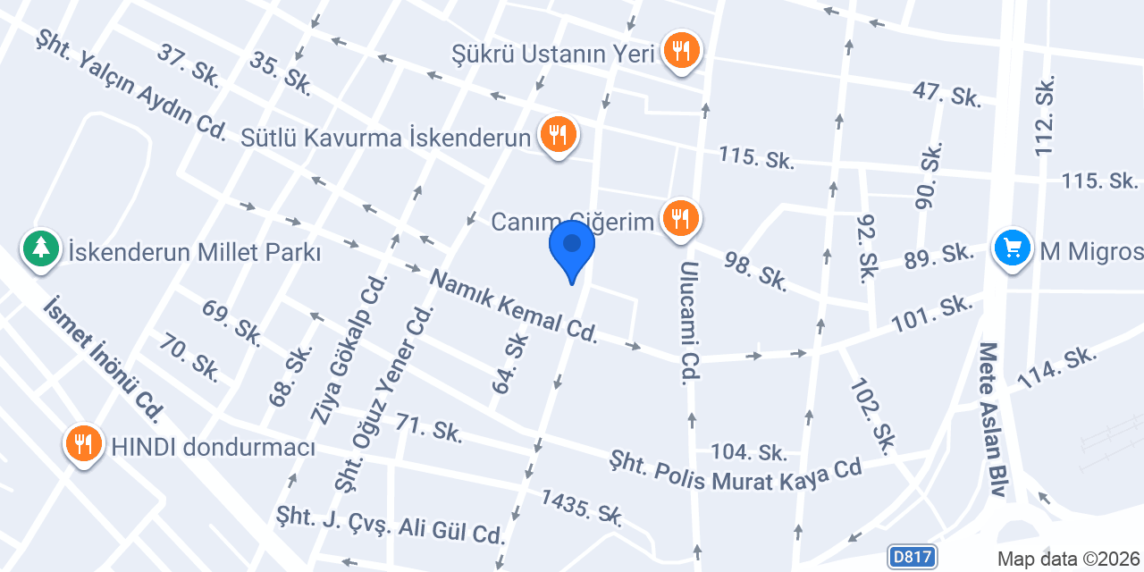 Ünler Gümüş konumu