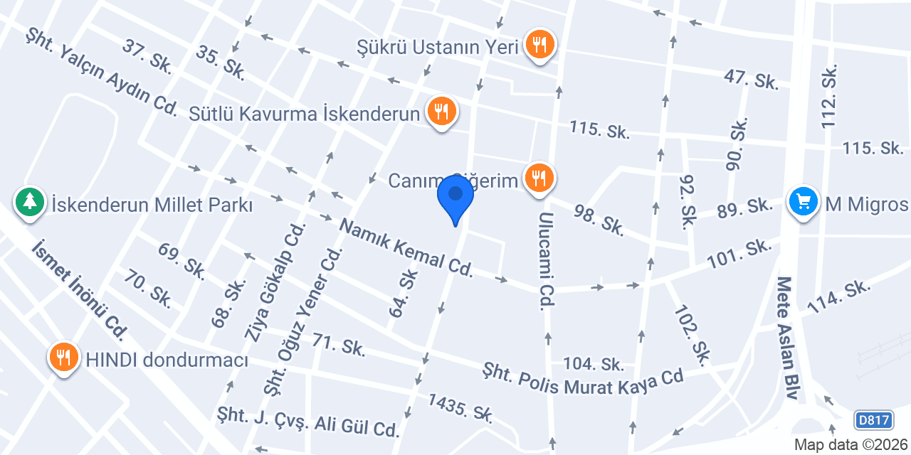 GBS GÜMRÜK MÜŞAVİRLİĞİ konumu