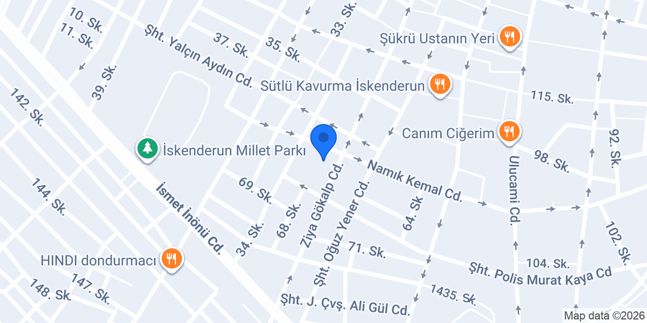 İskenderun Sosyal Medya Ajansı Tocan konumu