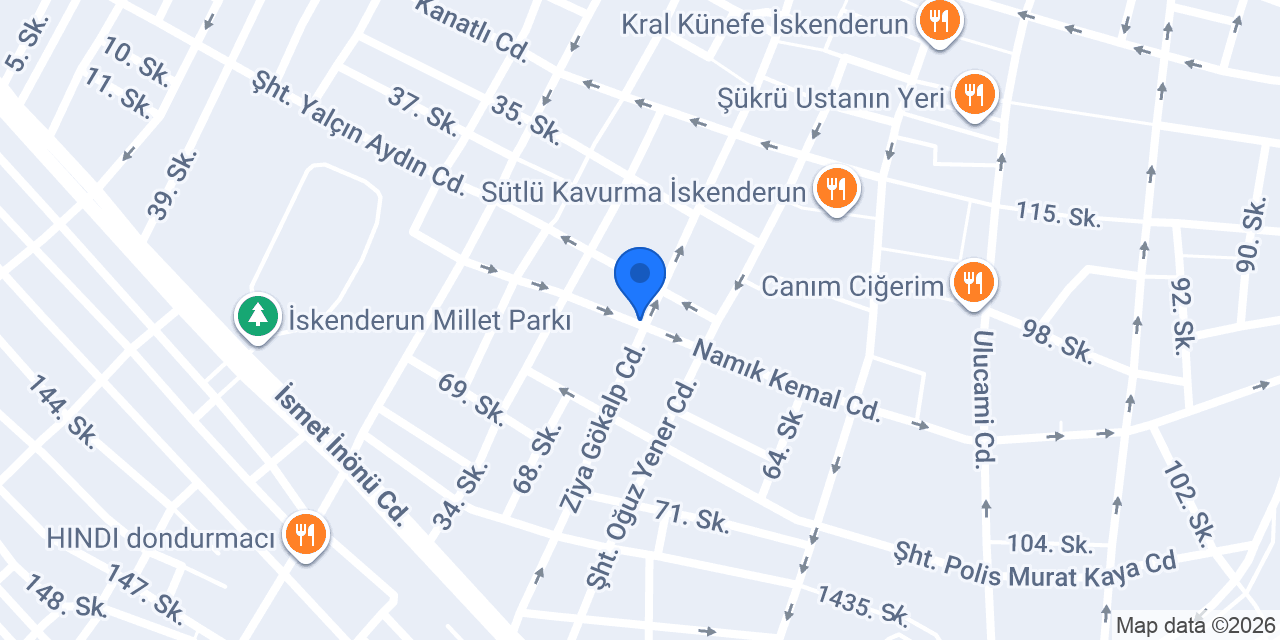 İskenderun Eczanesi konumu