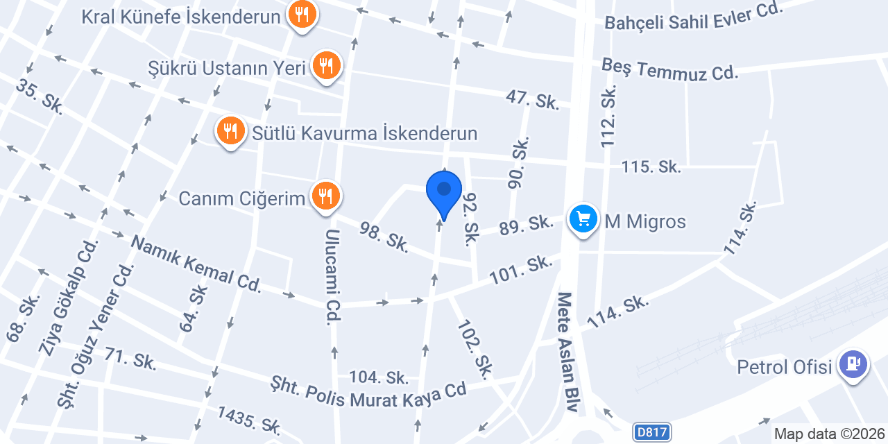 Bilgin Ticaret konumu