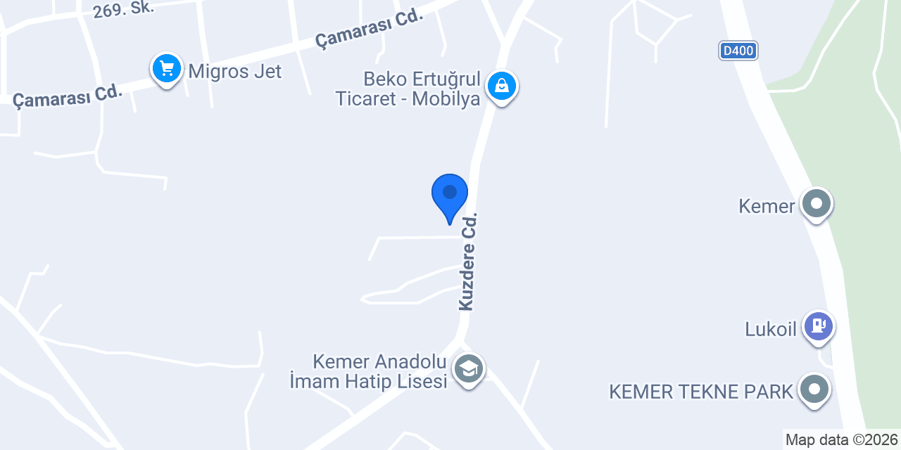 BOYAACI KEMER konumu