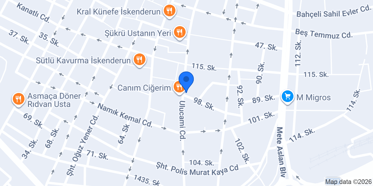 Papatya Terzi konumu