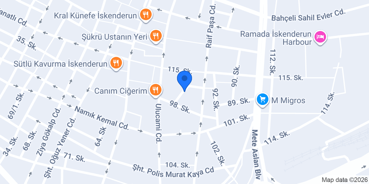 İskenderun ikinci el alım satım özen mobilya konumu