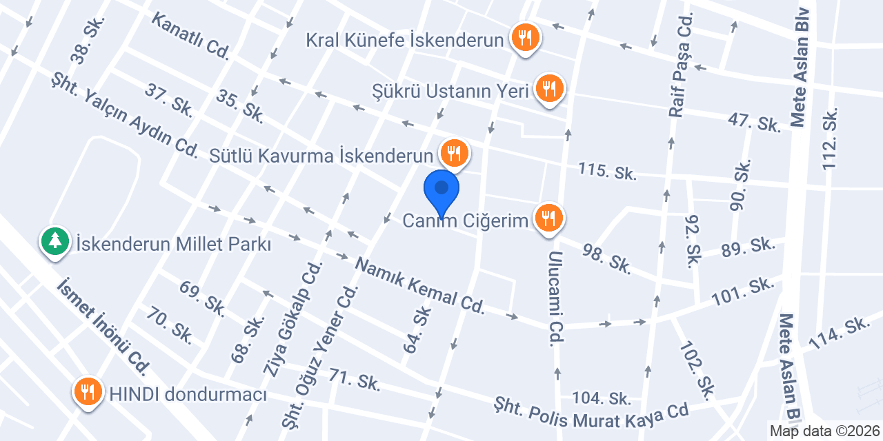 Şehir Akademi konumu