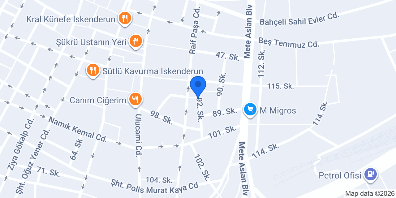 Arc Ozalit konumu