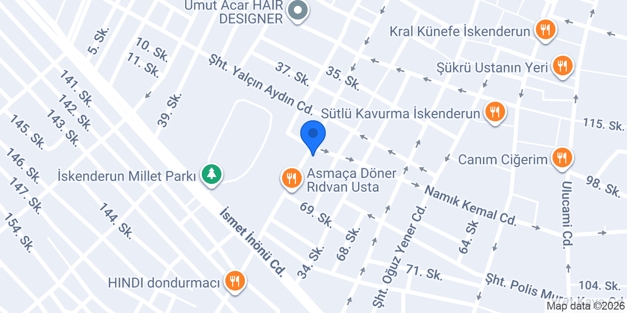 Sezer Erkek Kuaförü konumu