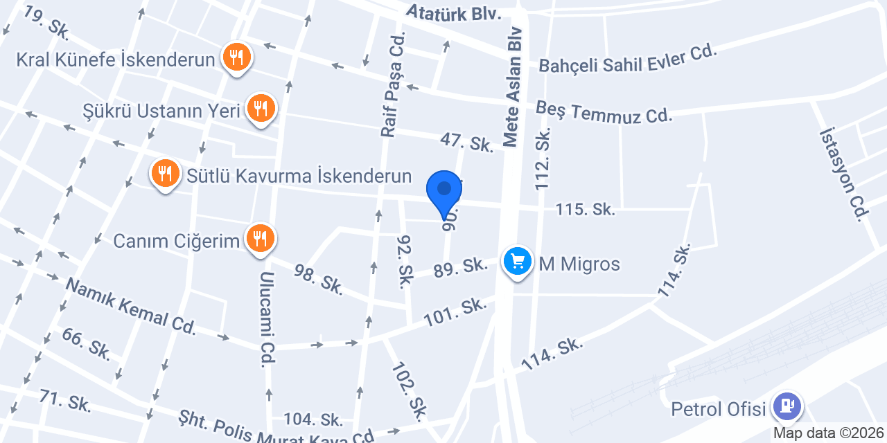 Enis Aydınlı Bayan Kuaförü konumu