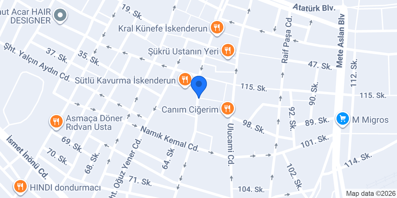 Diş Hekimi Emin Sermet Güler konumu