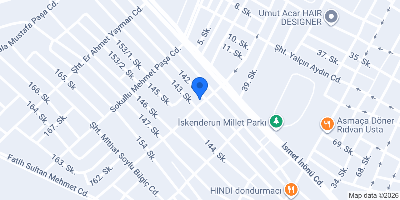 MOPA MUTFAK İSKENDERUN konumu