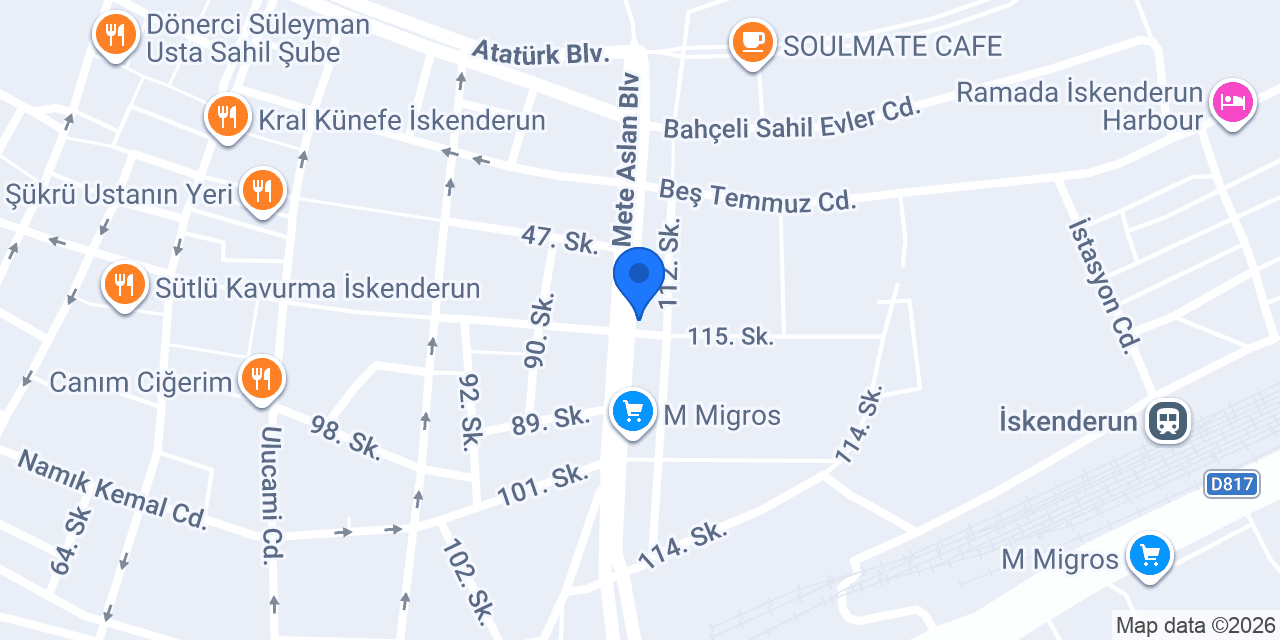 Kömooğlu Baharat ve Kahve konumu
