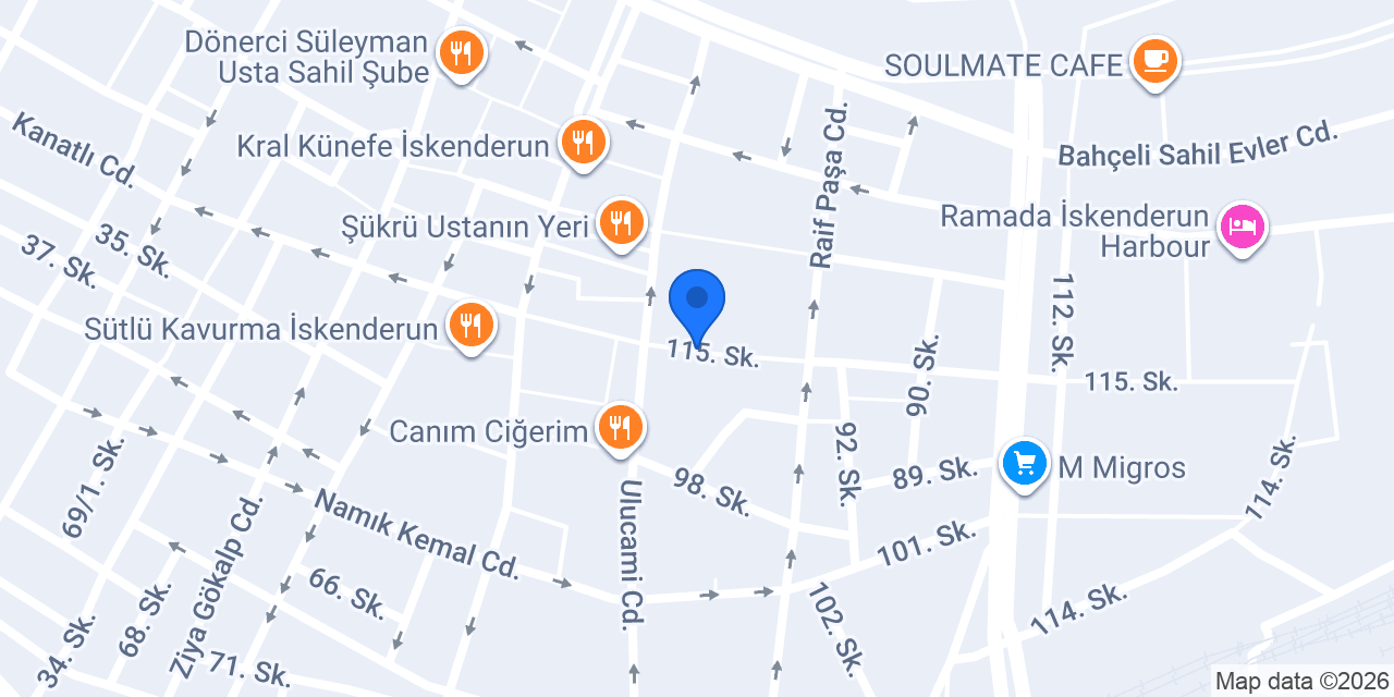 Baharatçı Yusuf konumu