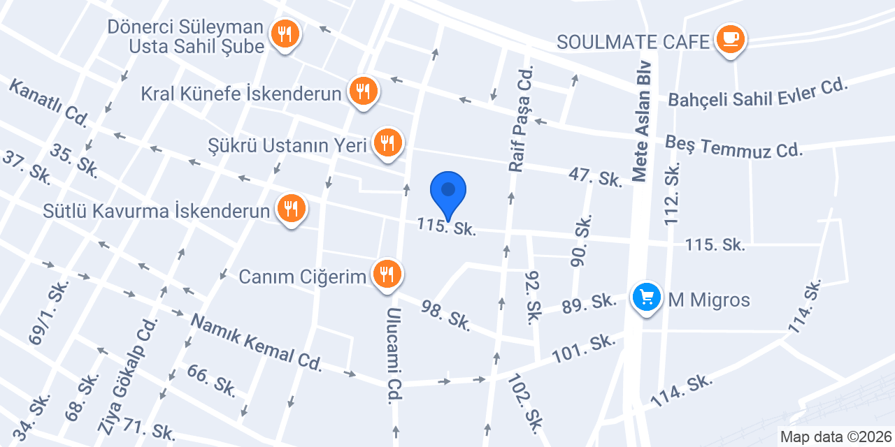 Kebapçı Sait konumu