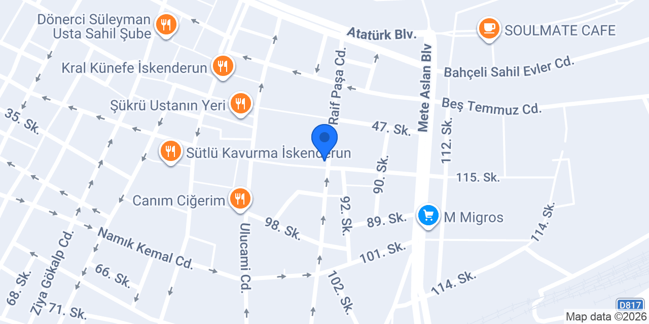 Turkcell Şenöz İletişim konumu