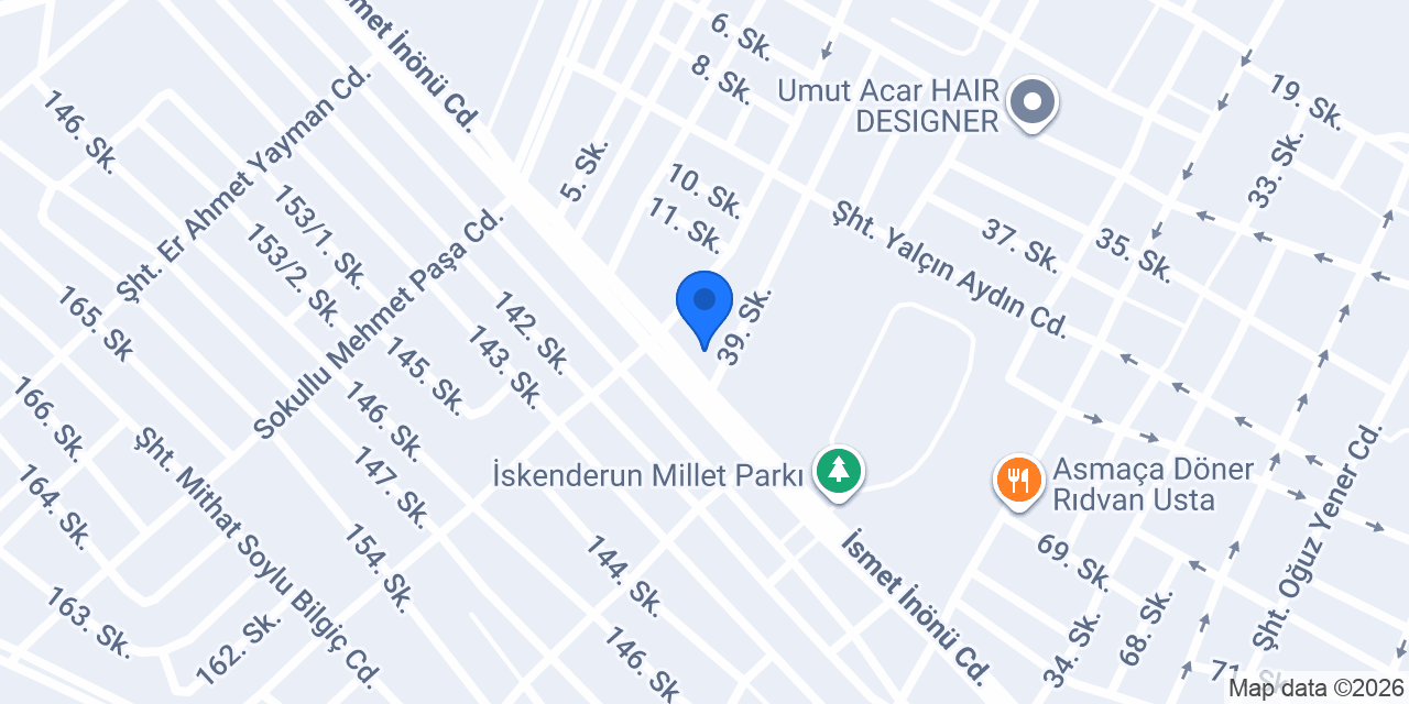 Diyetisyen Beste Demirelli konumu