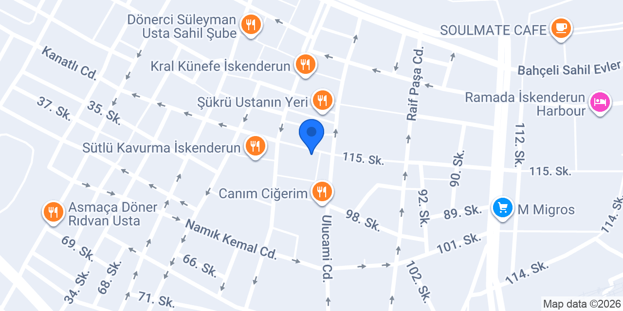 Dr.Serkan Küçük Clinic konumu